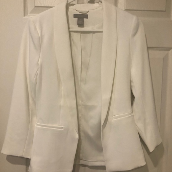H&M Jackets & Blazers - H & M white blazer